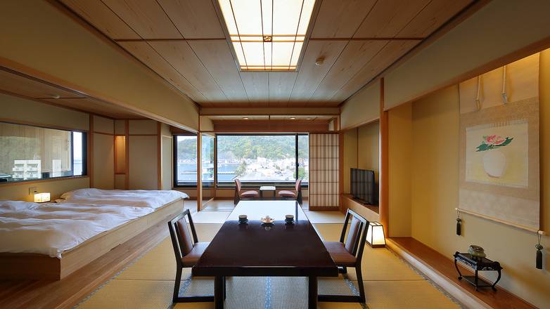 半露天風呂付和洋室「花・海」① / 2