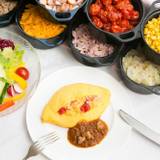 食べすぎ注意です♪
和洋ビュッフェの朝食 / 4