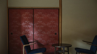 本館101:プライベートガーデン付デラックス クイーンベッド