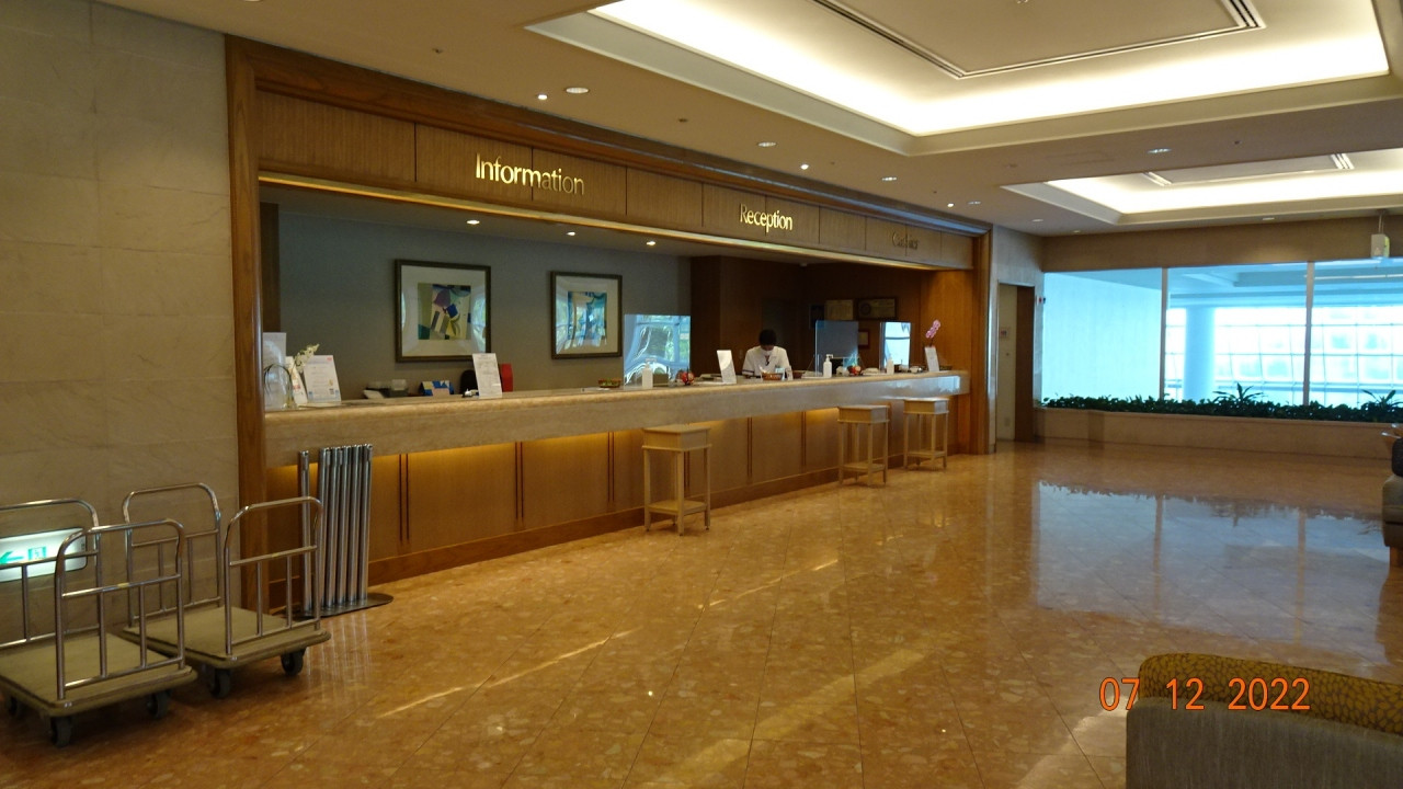 フロントロビーもスペースがあります。