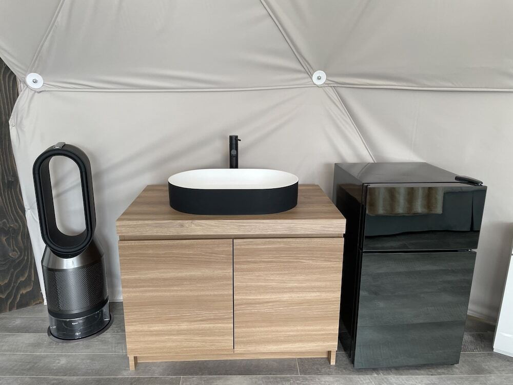 ラグジュアリードームの洗面台例