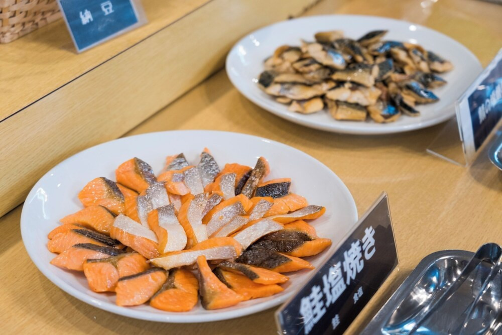 朝食ビュッフェ