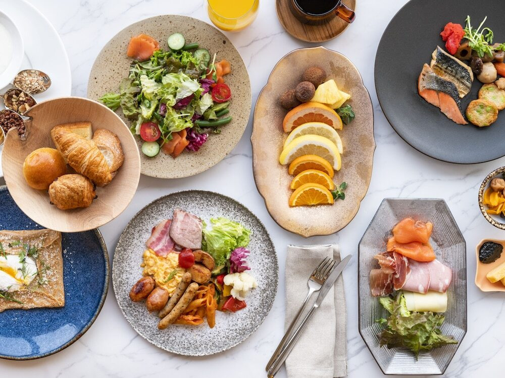 朝食ビュッフェ①