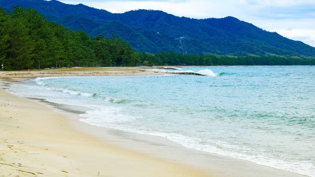 宮津湾と砂浜 / 1