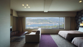 デラックス ツインルーム 禁煙 ハーバービュー