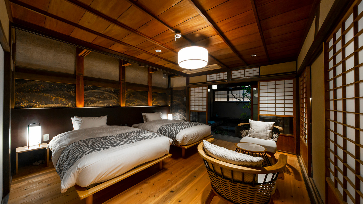 櫓屋 -ROYA- 1階　AWA101　ベッドルーム