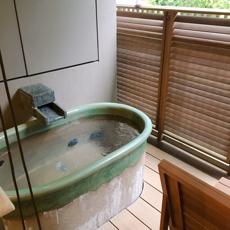 大満足の露天風呂付客室！