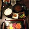 夕食。他に鮎の塩焼き、天ぷら、デザートが付きます。