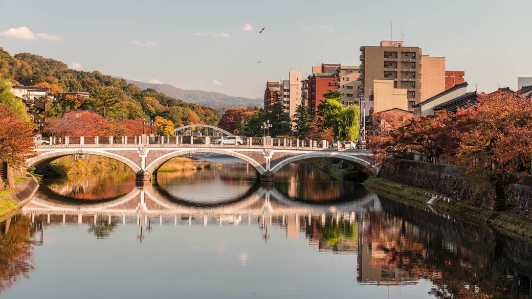 「浅野川」周辺の風景　秋 / 2