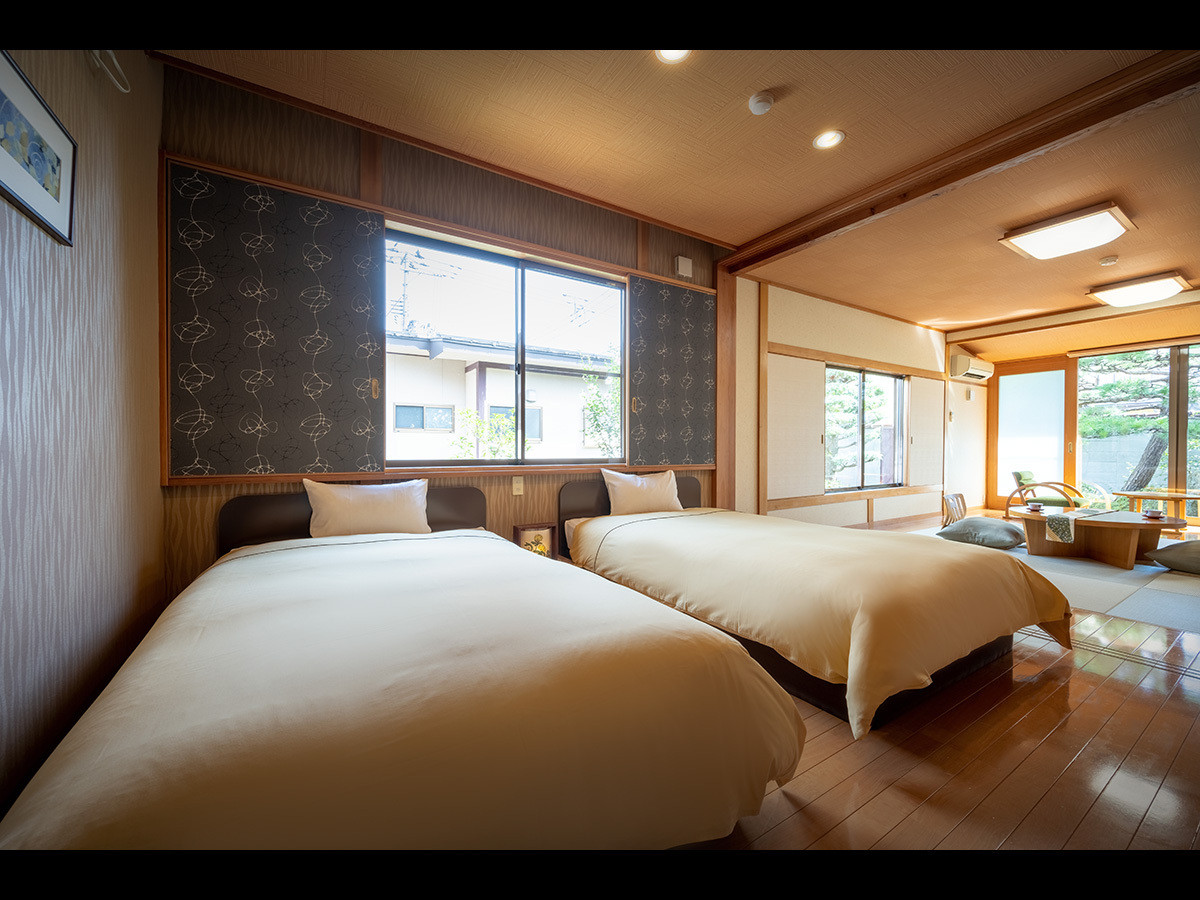 日本庭園に包まれた、離れ風の個室温泉宿3489544