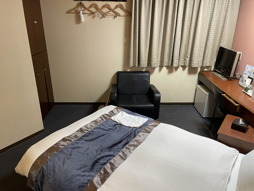 部屋自体は広い