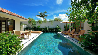 【ジャグジー付き】プレミアムヴィラ ２ベッドルーム  キング 禁煙