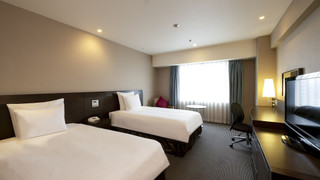 プレミアム ルーム シングルベッド 2 台 シティビュー