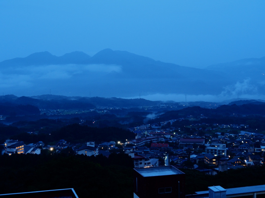 部屋からの眺め　朝