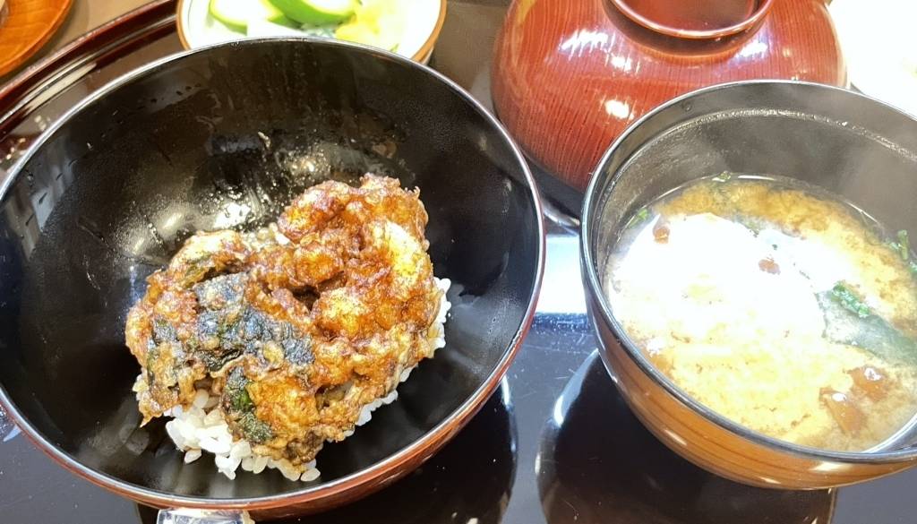 締めのかき揚げ丼 / 3