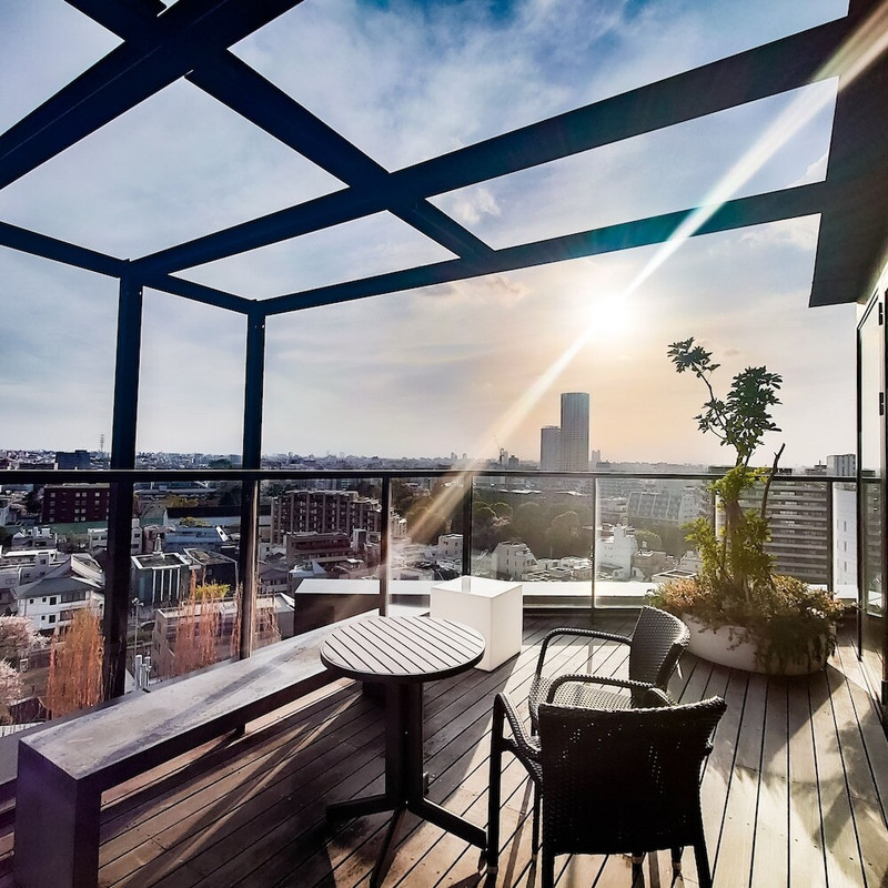 バルコニーからの眺望