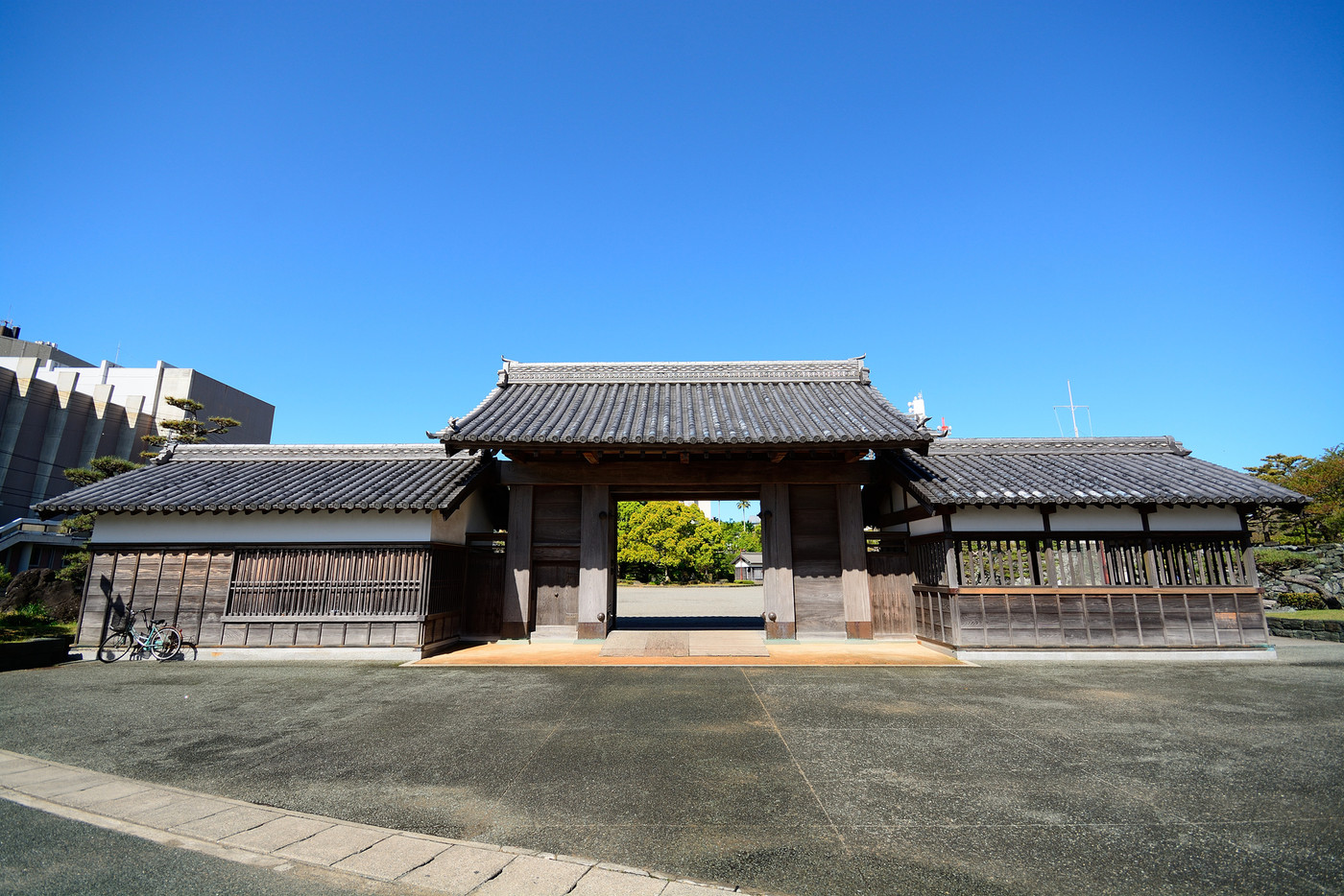 徳島城 鷲の門