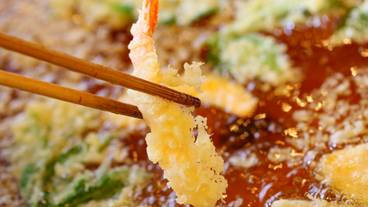 夕食　天ぷら / 4