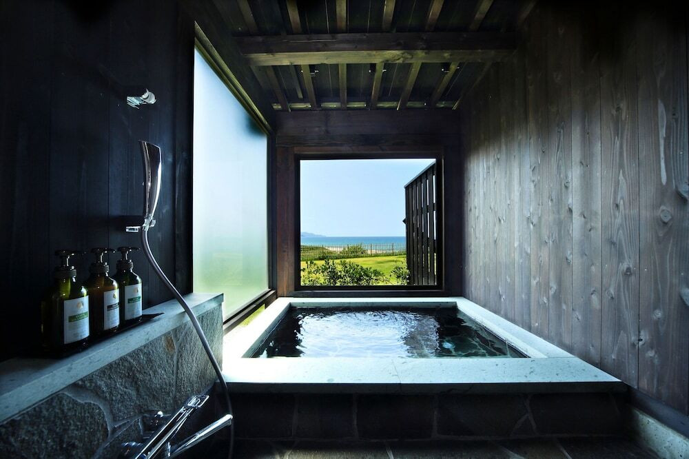 客室露天風呂一例③