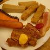 ブッフェ式朝食　練り物が美味しい
