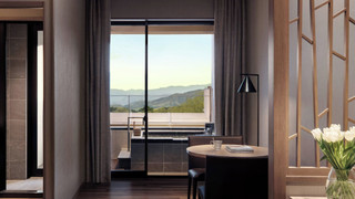 スイート シングルベッド 2 台 ガーデンビュー