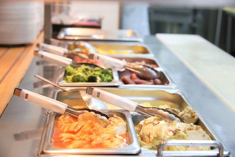 朝食ビュッフェ