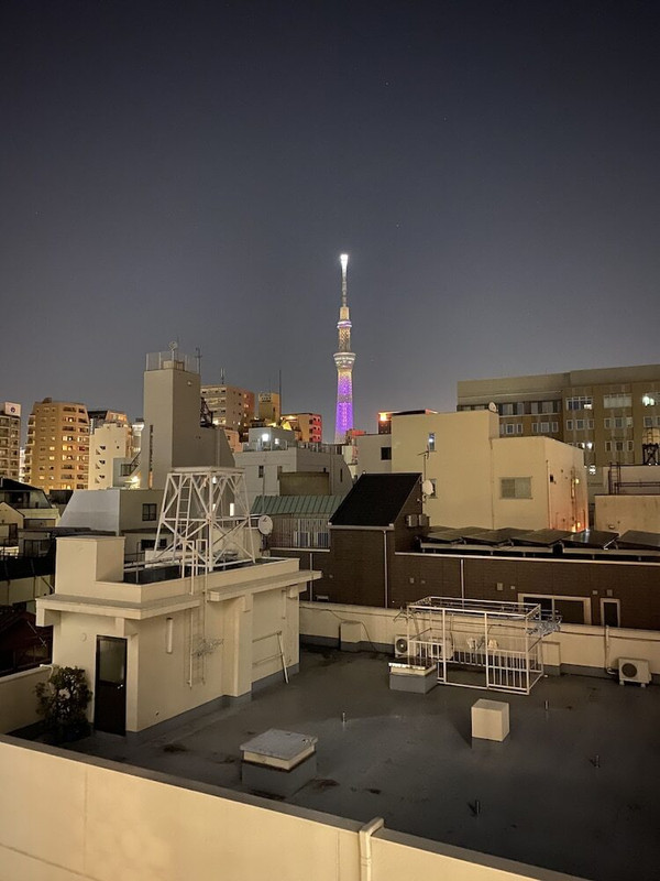 部屋からの景観