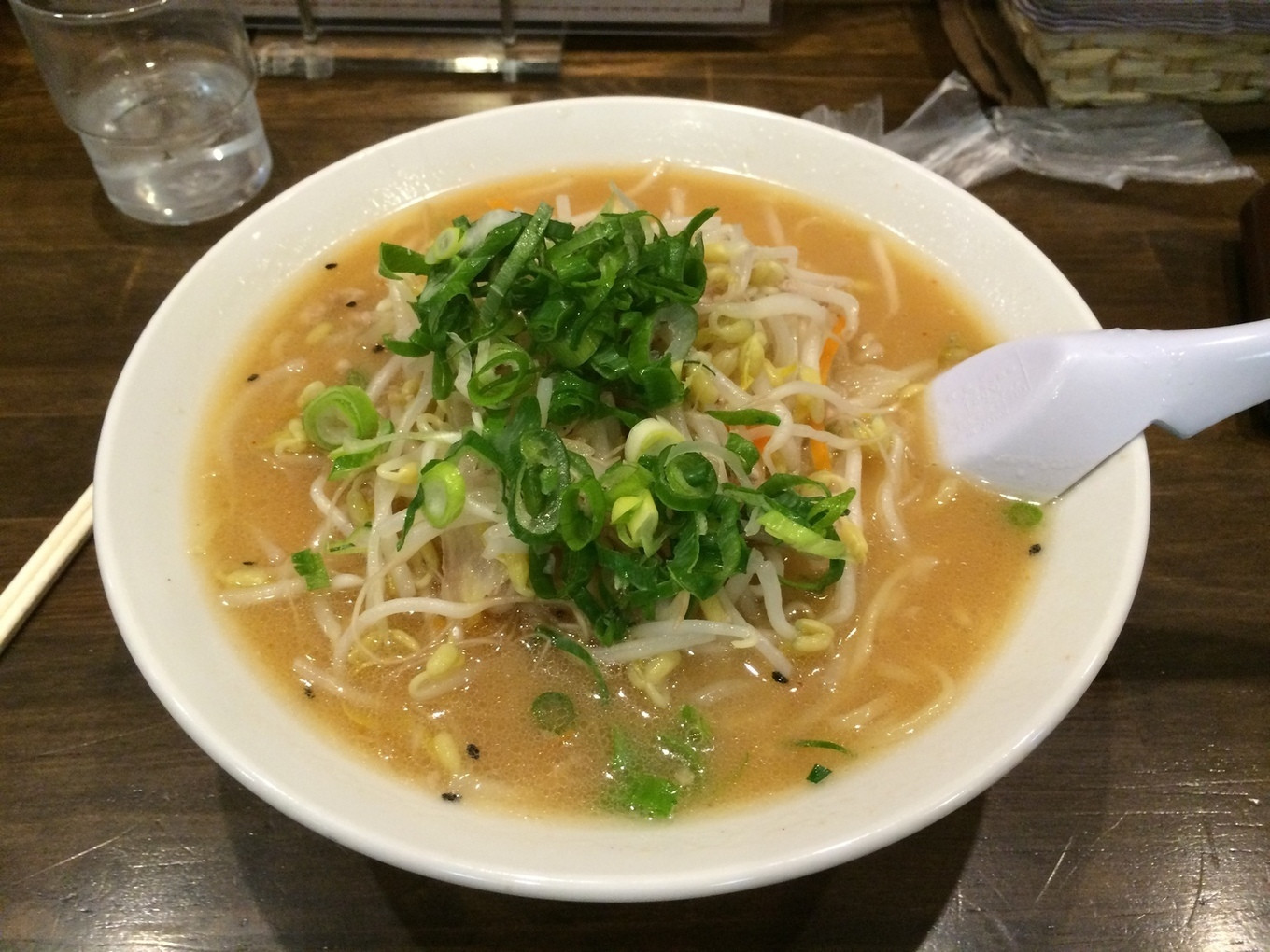 「札幌亭 本部」料理 913015 味噌ラーメン大盛り