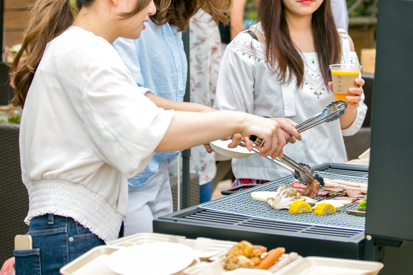 バーベキュー_BBQ_女子会_アウトドア