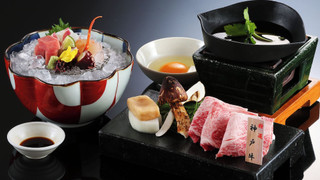 北館 5F金泉露天付き ツイン 禁煙 マウンテンビュー 神戸牛付き会席 (部屋食)