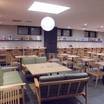 食事会場　読書もできます