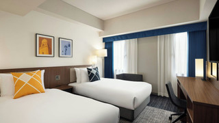 ルーム シングルベッド 2 台