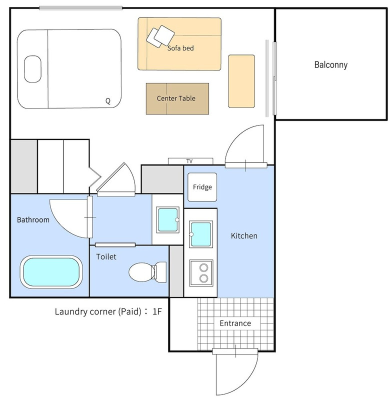 バルコニーからの眺望