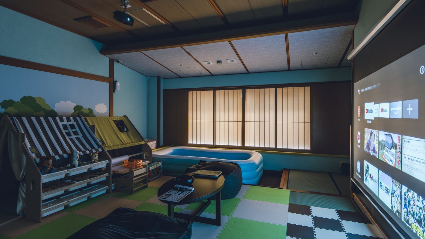 楽しいキッズルームとお子様プレート、貸切風呂で快適ステイ♪4263428