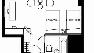 デラックス ツインルーム 禁煙
