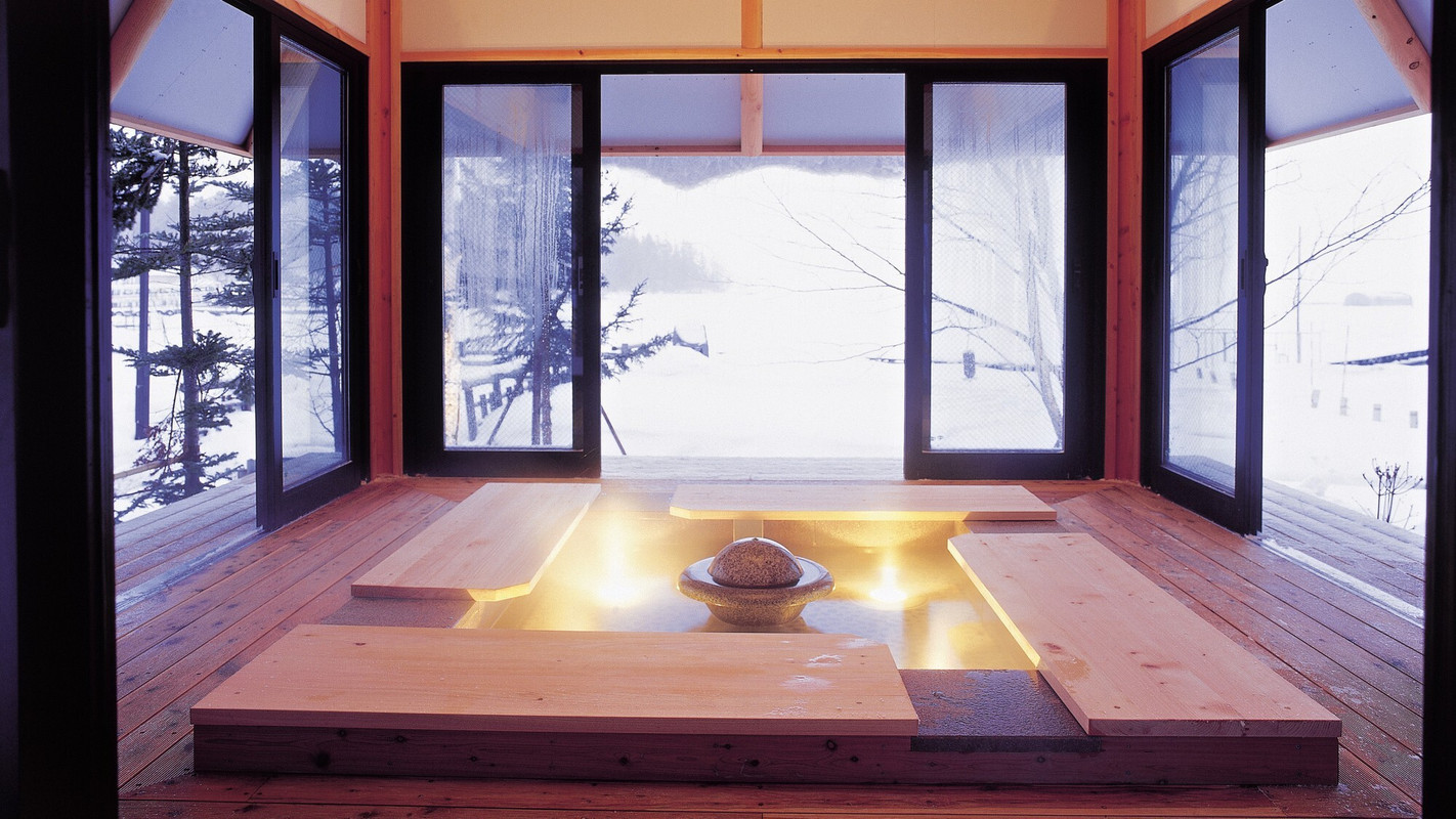 足湯 和気の湯(冬)