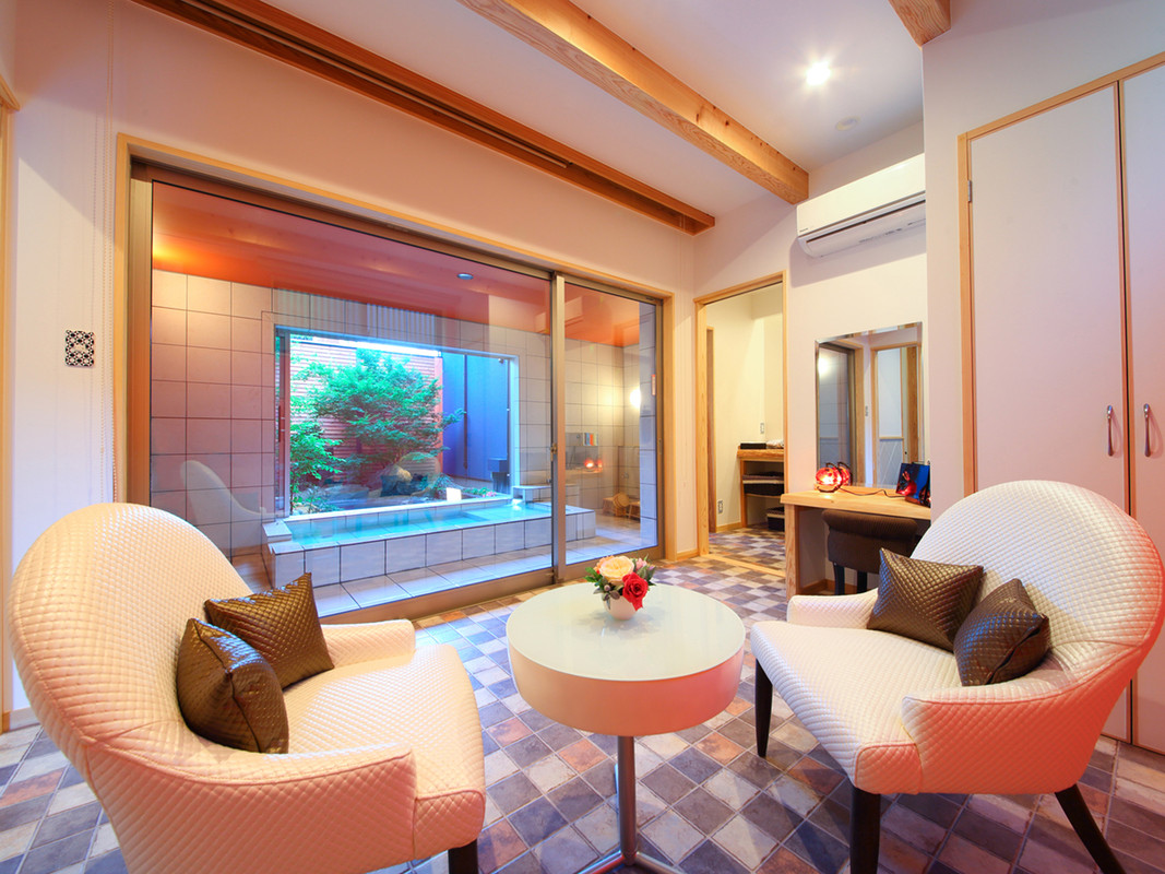 スタンダード洋客室 蘭 リビング 1階