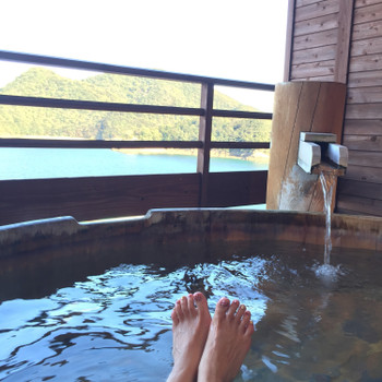 内風呂があるってしあわせ🛀