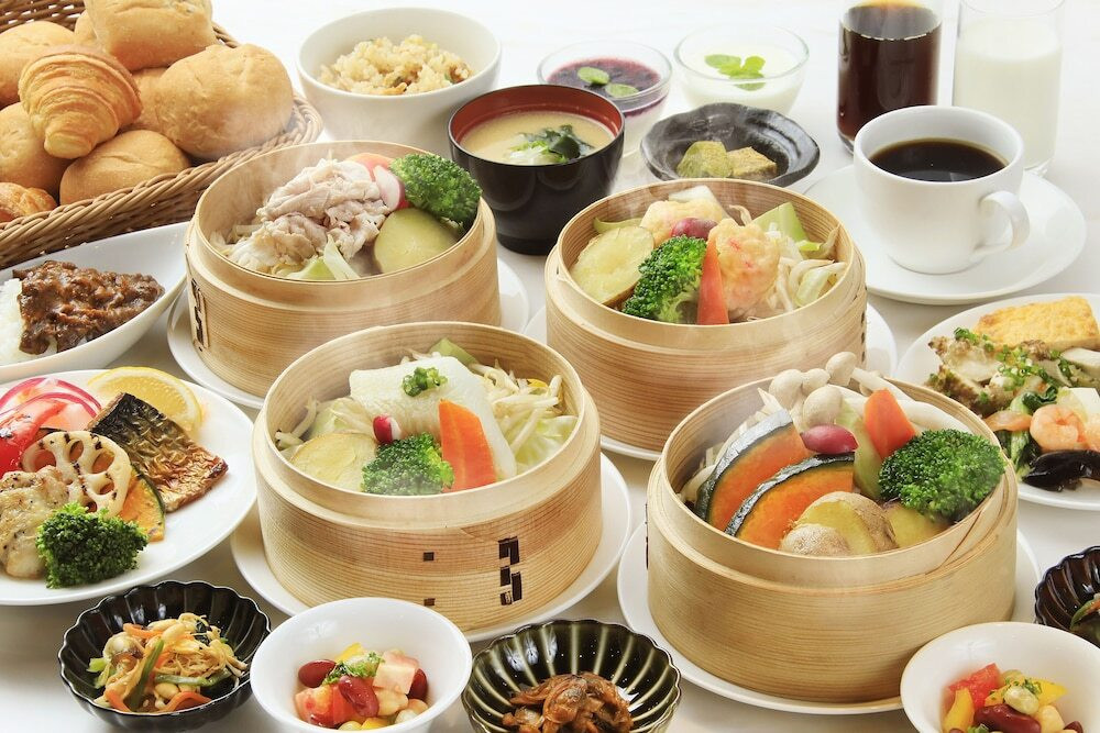 朝食ビュッフェ