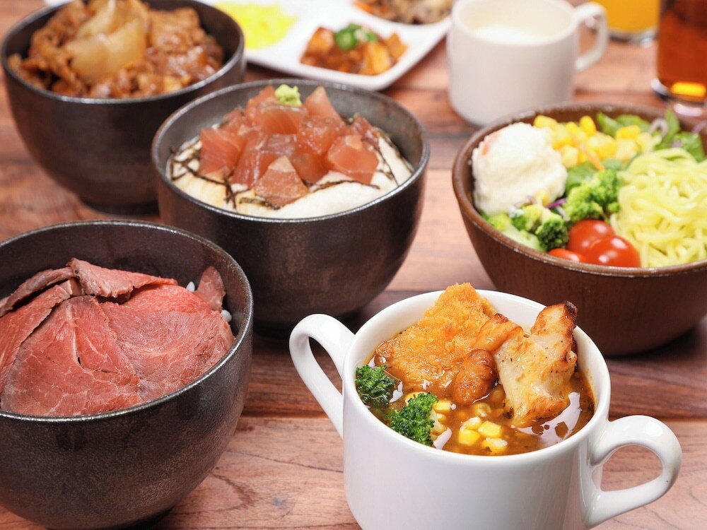 朝食ビュッフェ