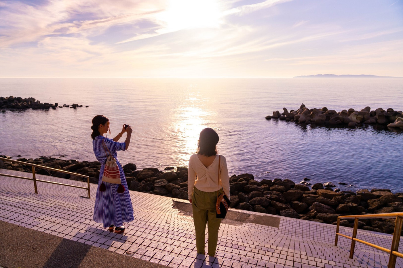 【16：50】桑川駅に到着、目の前に広がる絶景に心洗われる1981149
