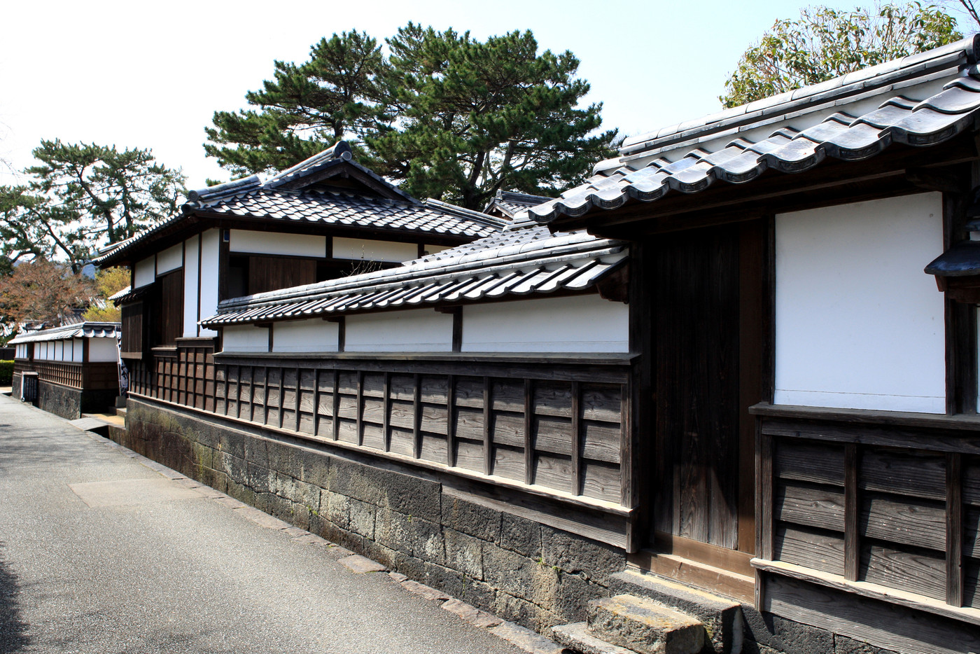 山口県萩市　萩城城下町の散策コース「江戸屋横町」