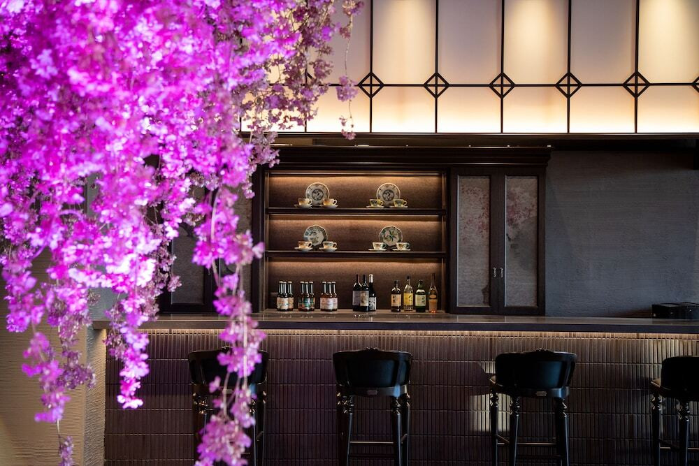 ロビーラウンジのカウンター