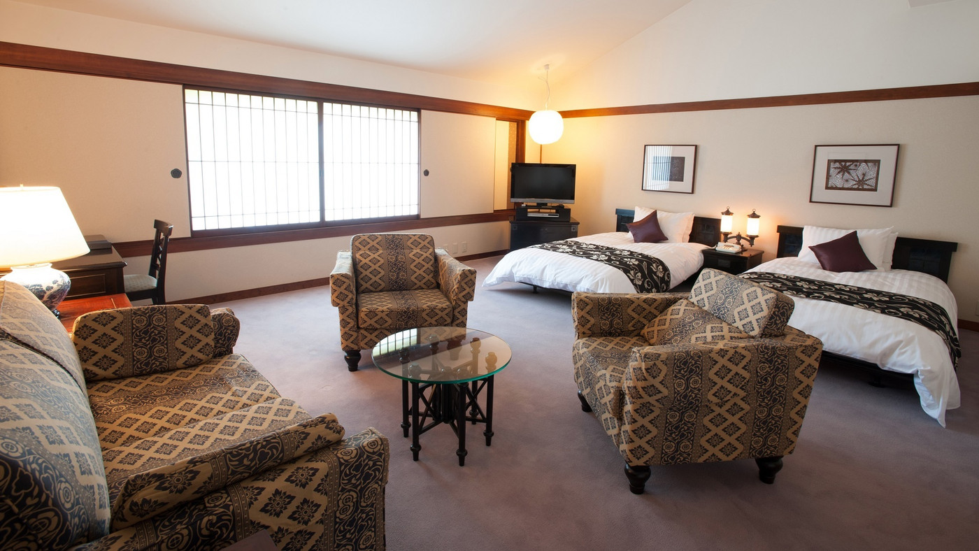 ゆったり寛げる大人の落ち着き「デラックスツイン」3715044