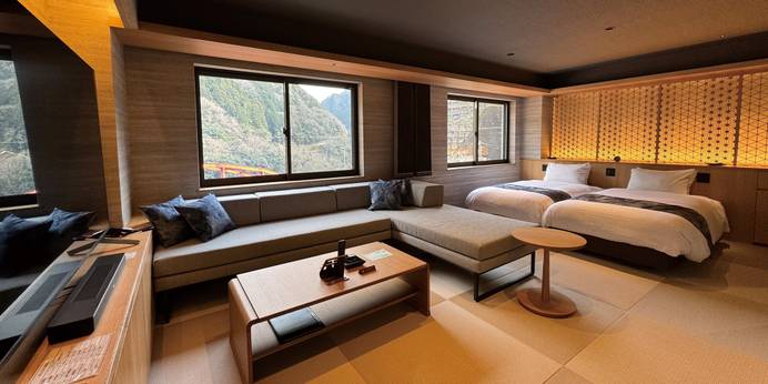 峡谷の湯宿 大歩危峡まんなか(徳島県 旅館) / 1