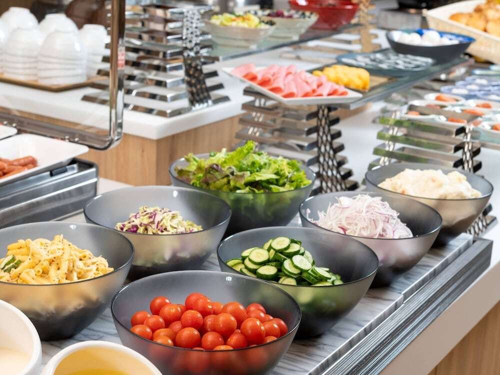 朝食ビュッフェ