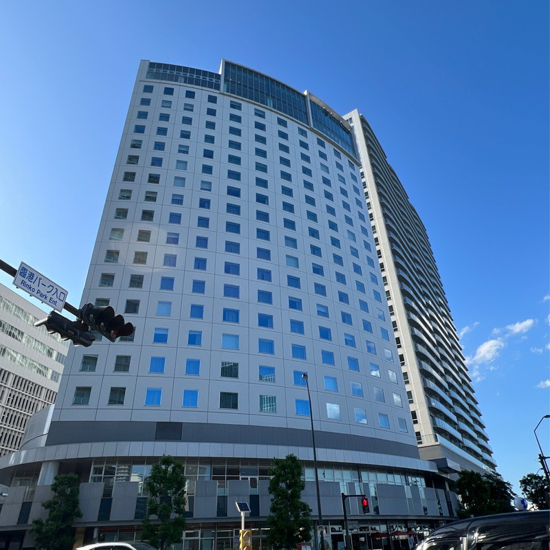 臨港パーク側 ホテル外観