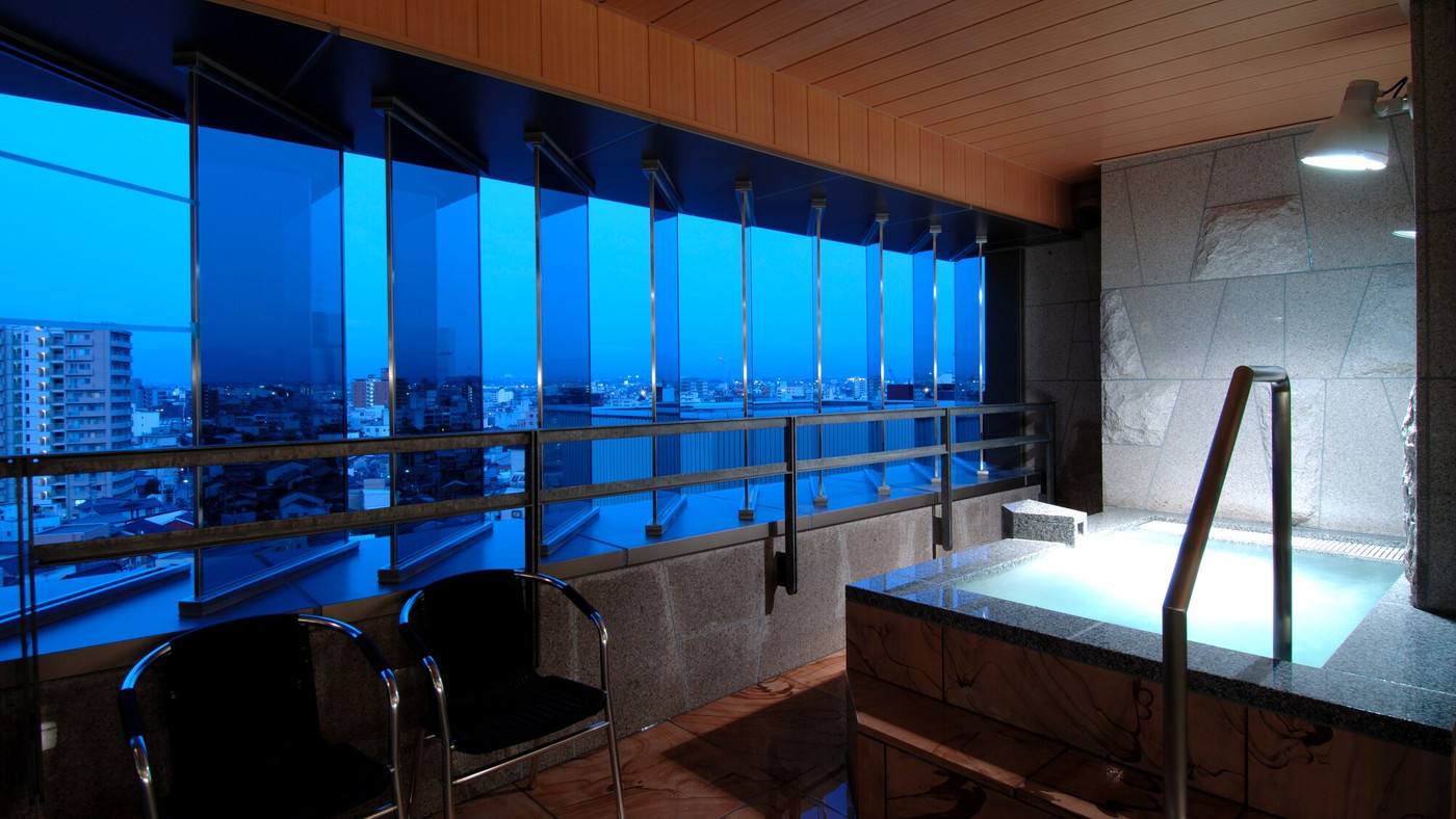 お風呂から富山市内を一望♡3434669