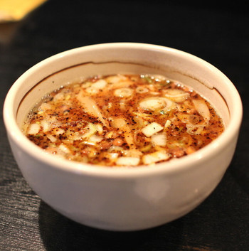「BASSO ドリルマン」料理 618090 HOT BASSO のつけ汁