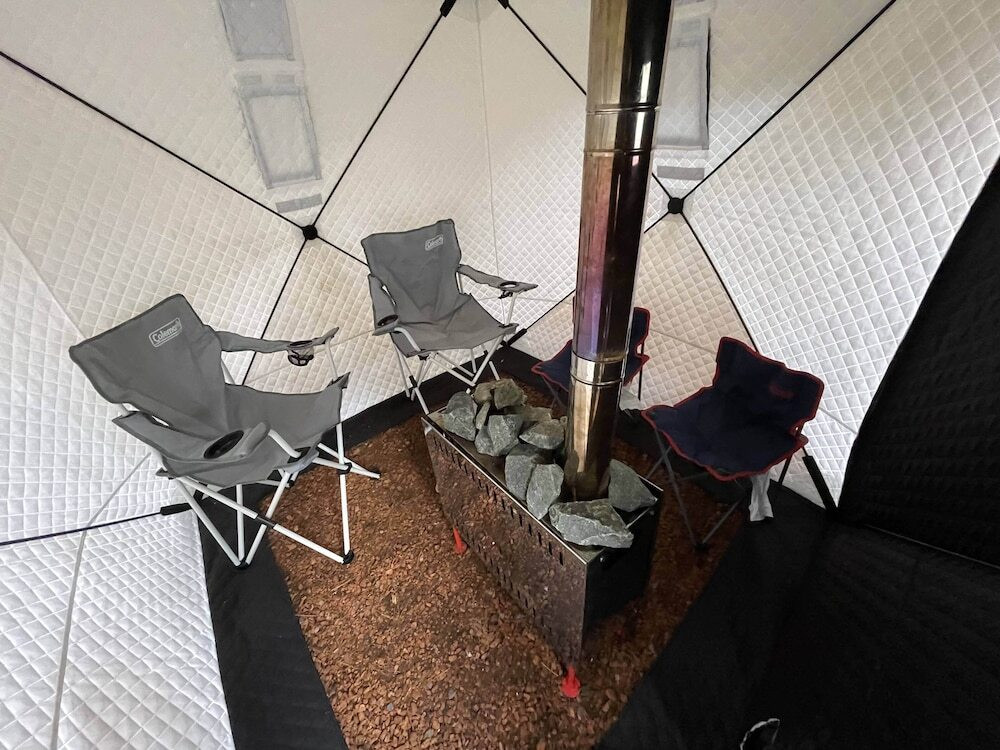 薪式テントサウナ